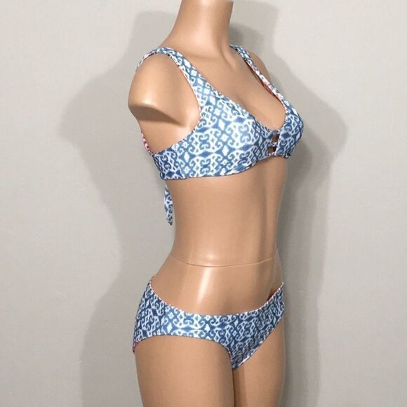 BECCA reversible bikini. M- bottom/L- top   NWT - Picture 7 of 12